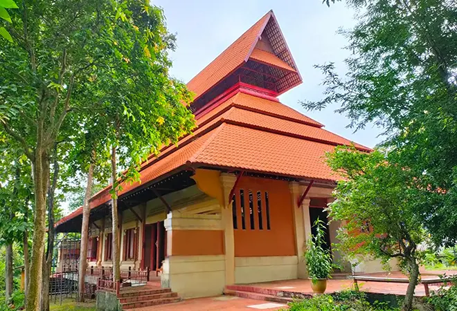 วัดอนาลโยทิพยาราม จ.พะเยา รุ่น Casa Spain สี Terracotta