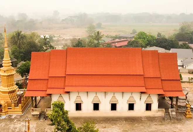 วัดสันมะแฟน จ.เชียงราย รุ่น Casa Spain สี Terracotta